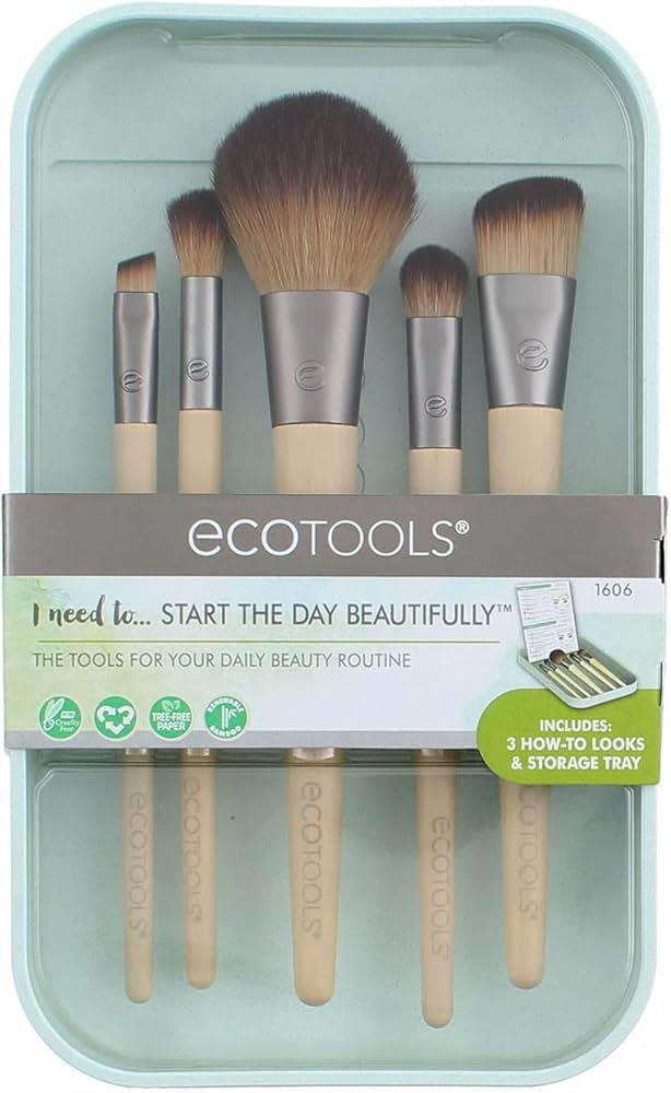 Ecotools Start The Day Beautifully 5'li Makyaj Fırça Seti