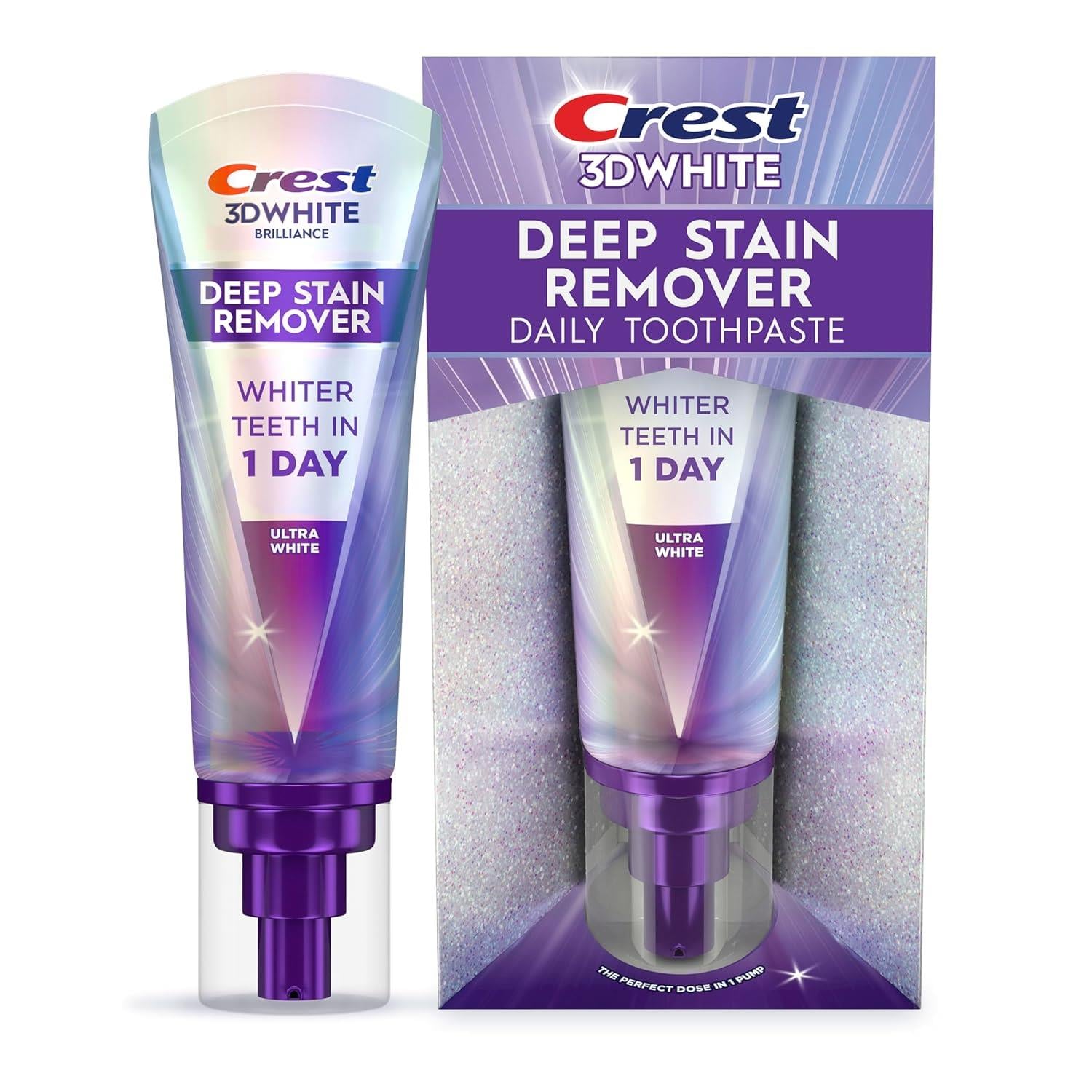 Crest 3D Brilliance Deep Stain Remover Beyazlatıcı Diş Macunu 87GR