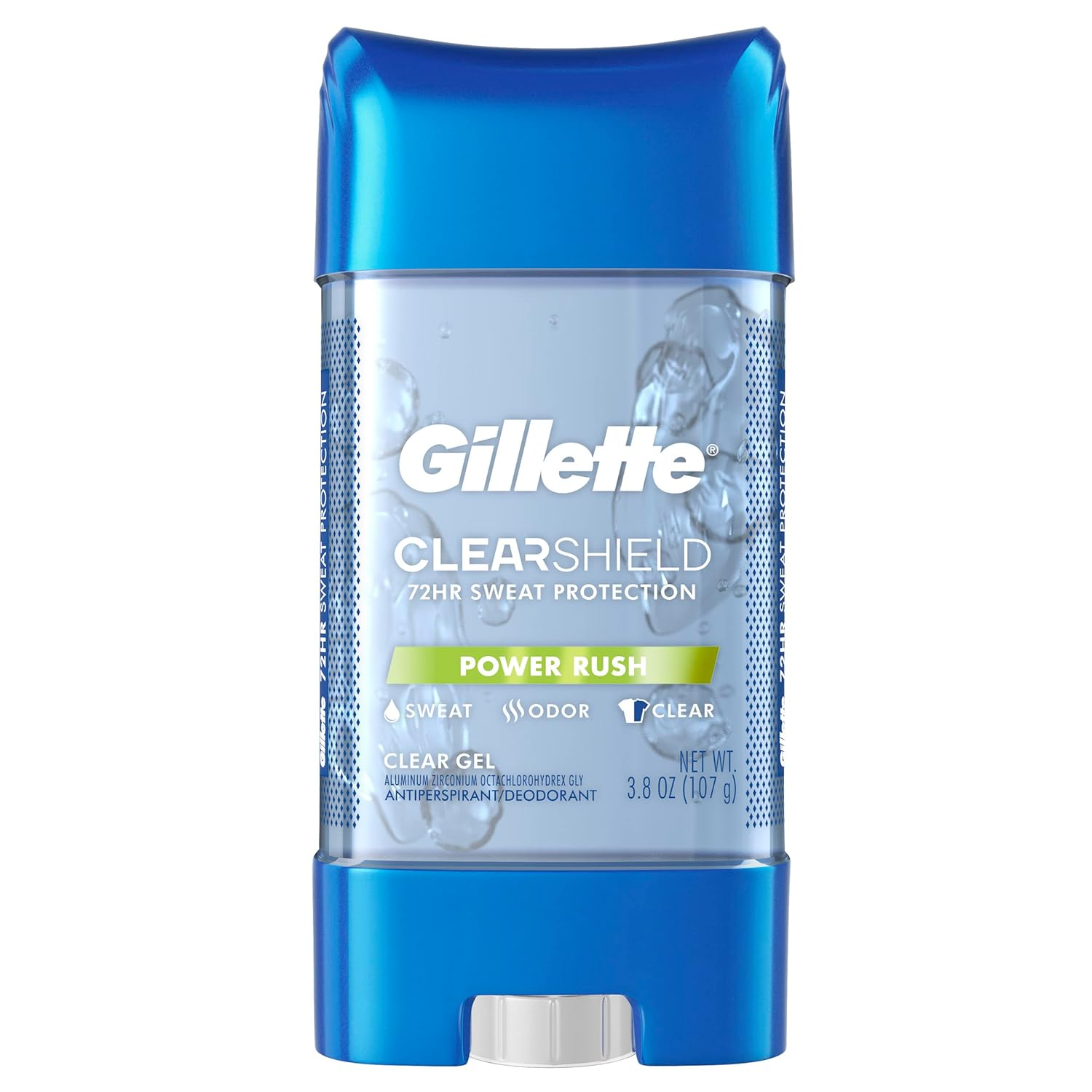 Gillette Sport Power Rush Clear Gel 107 gr Deodorant Jel