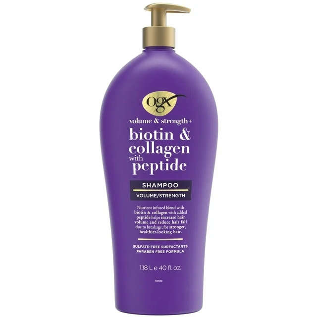 OGX Hacim ve Güç + Biotin ve Kolajen Şampuan 1L