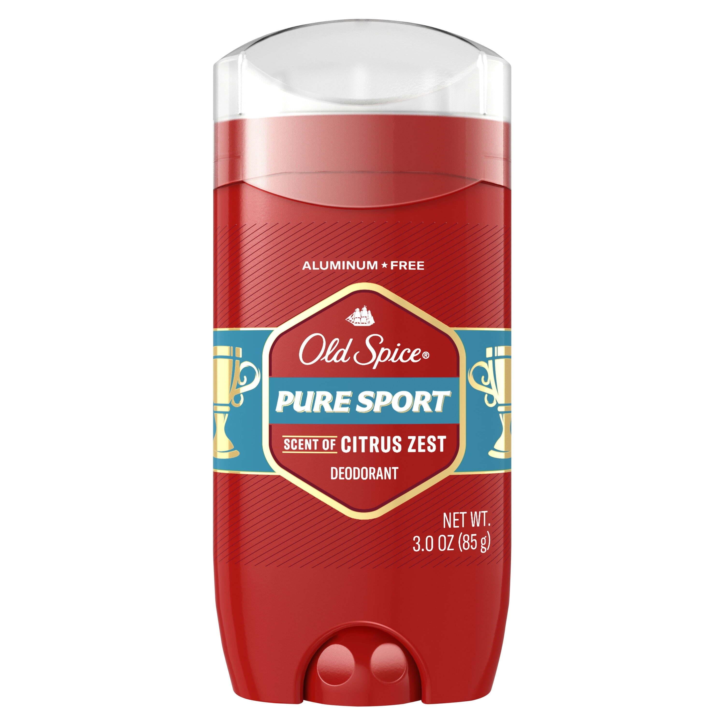 Old Spice  Men's Pure Sport Scent of Cıtrus Zest  Deodorant 85 gr