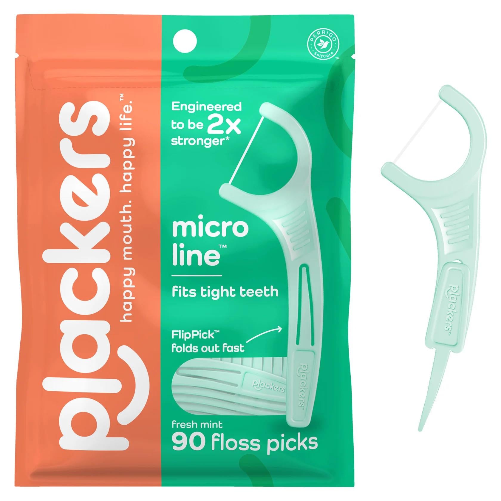 Plackers Micro Line 90 Floss Pick Diş İpi