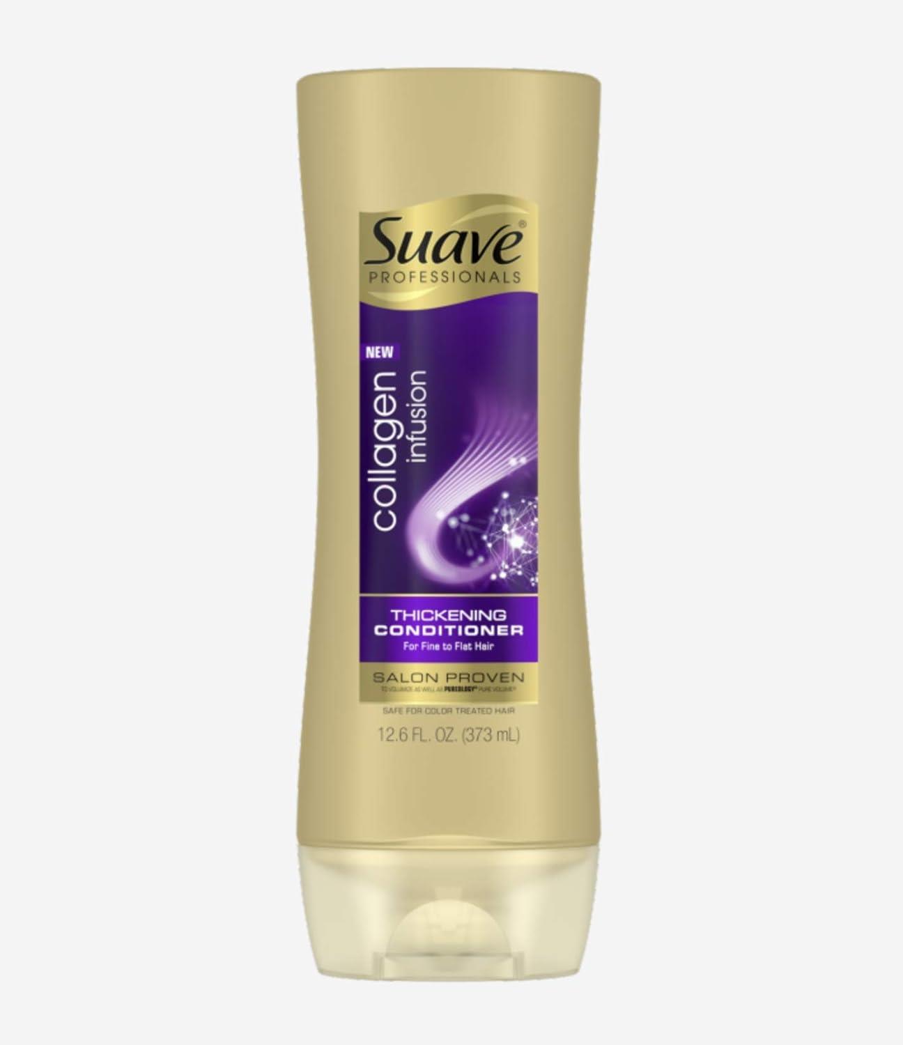 Suave Professionals Collagen Infusion Thickening Conditioner For Fine to Flat Hair Saç Kremi 373 ML