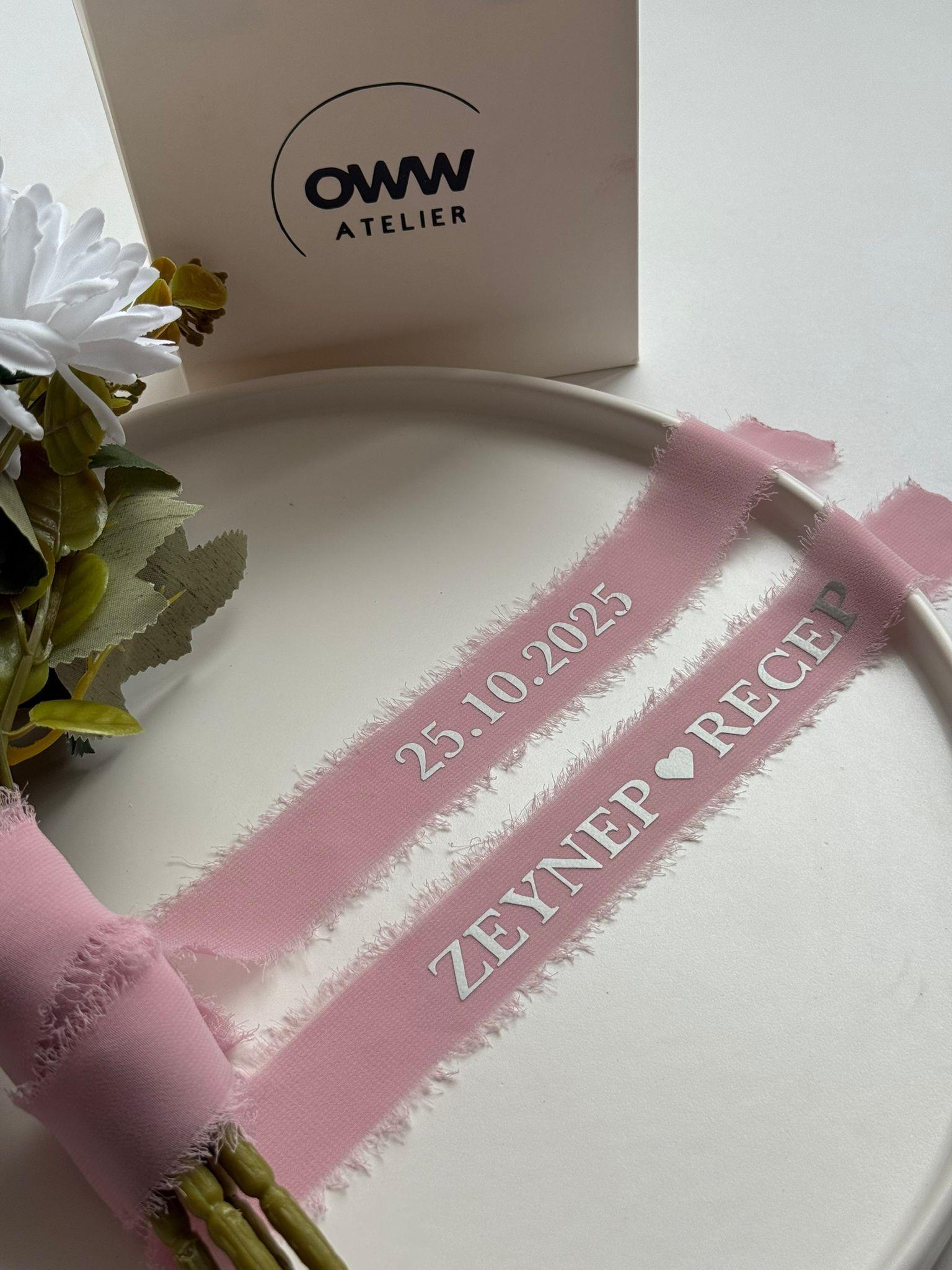 Gelin Çiçeği Kurdelesi Model 3 (Uzunluk 150 cm)