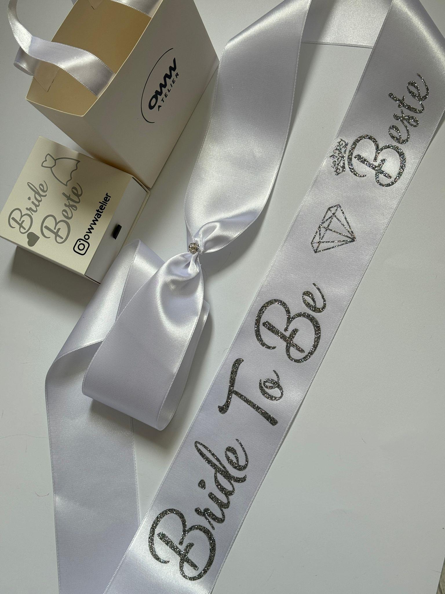İsimli Bride To Be Kurdele Model 4