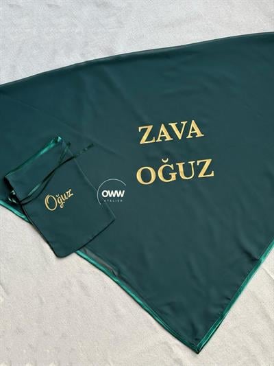 Damat Omuz Örtüsü Set 2li Model 13