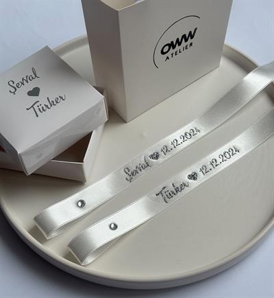 İncisiz Yüzük Kurdelesi (2cm en) Model 13