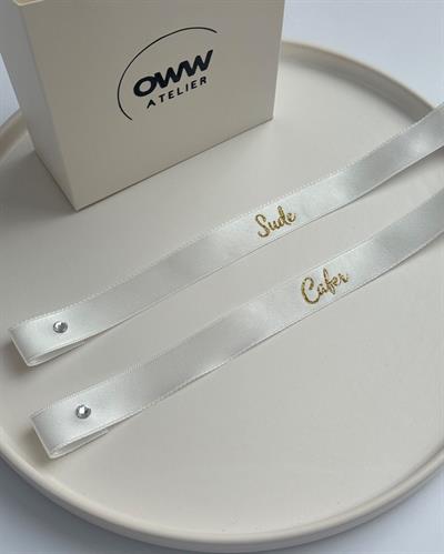 İncisiz Yüzük Kurdelesi (2cm en) Model 3 