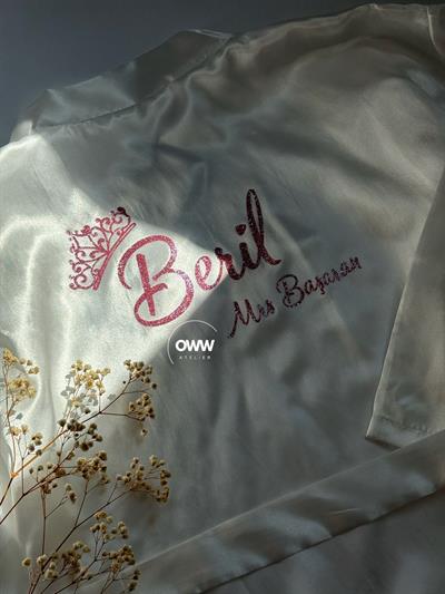 İsimli Bride Sabahlık