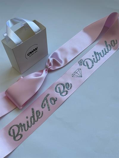 İsimli Bride To Be Kurdele Model 10