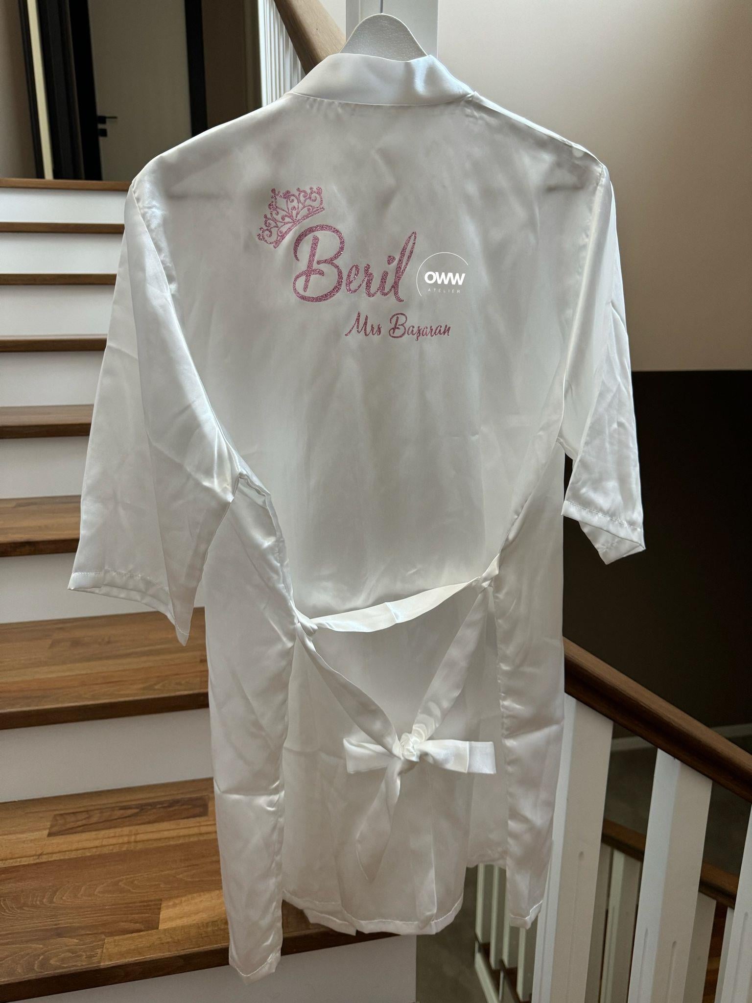 İsimli Bride Sabahlık
