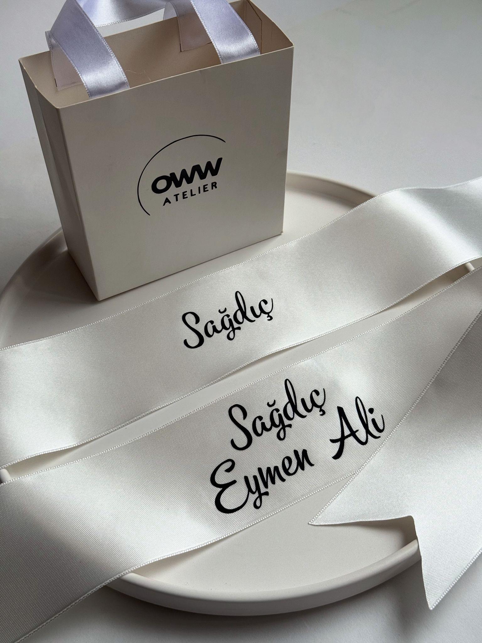 Sağdıç Kol Kurdelesi 1 Adet (Model 4)
