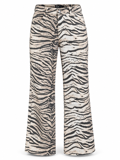 Zebra Desenli Kadın Pantolon