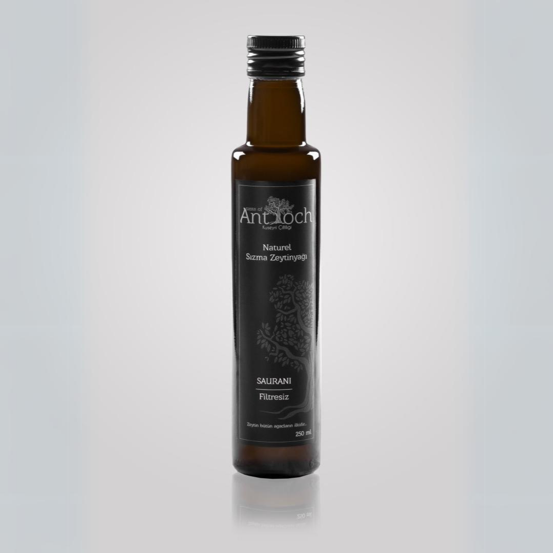 2025/26 Sezonu Erken Hasat Saurani Özel Seri Naturel Sızma Zeytinyağı 250 ml
