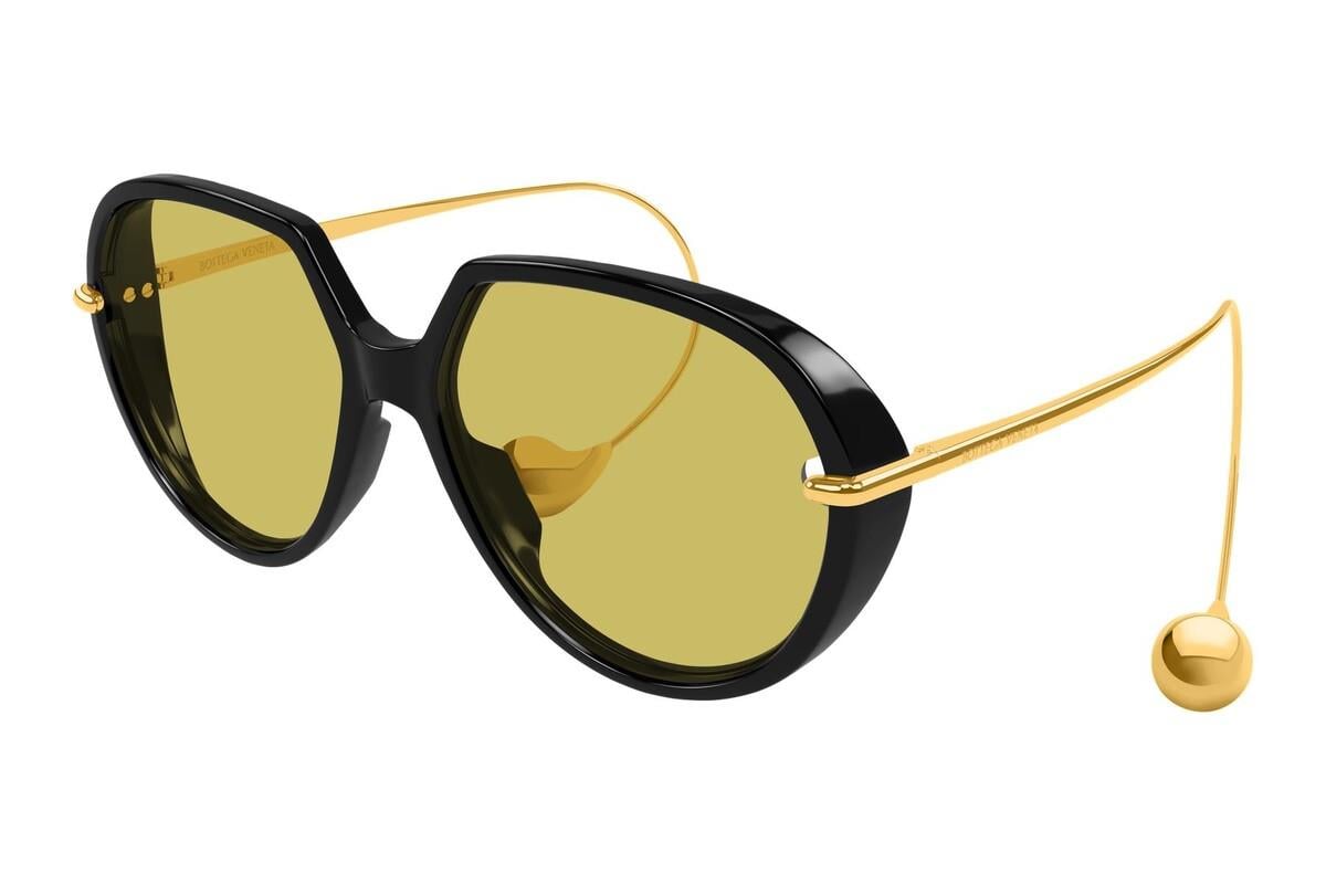 BOTTEGA VENETA 1436S 001 UNISEX GÜNEŞ GÖZLÜĞÜ