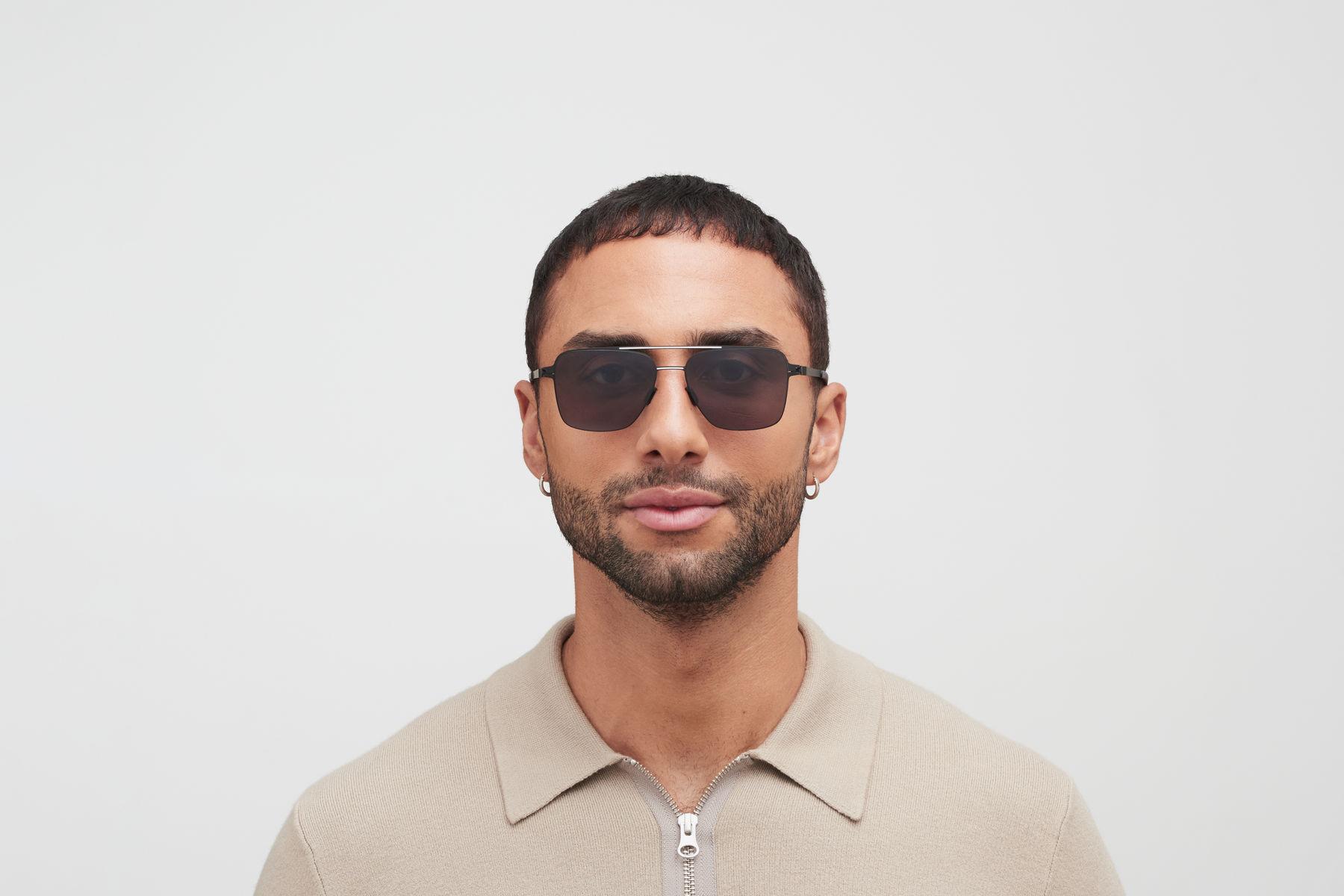 MYKITA BERNIE C363 BLACK WHITE ERKEK GÜNEŞ GÖZLÜĞÜ