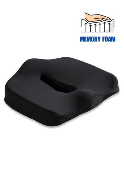 Posture Minder Ortopedik Hafızalı Dik Oturuş Minderi Oturma Bölgesi Sorunları İçin Memory Foam Minder