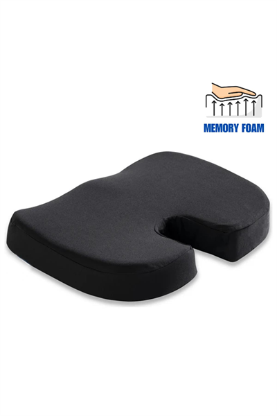 Visco Ortopedik Hafızalı Dik Oturuş Minderi Oturma Bölgesi Sorunları İçin Memory Foam Minder