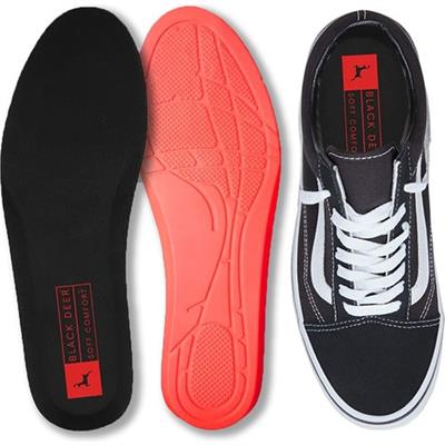 X45 Yumuşak Ortopedik Tabanlık,Rahat Tabanlık,Konfor Tabanı,Spor Tabanlığı,Erkek,Kadın,Siyah