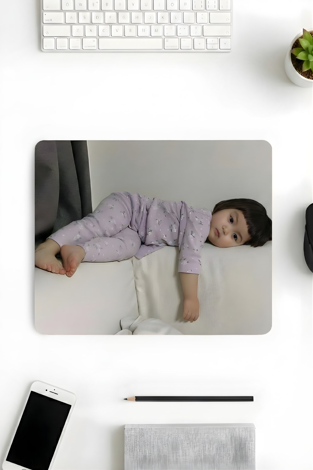 18x22 Cm Desenli Mouse Pad Baskılı Tasarımlı Mouse Pad,Ofis Aksesuarları, Tired