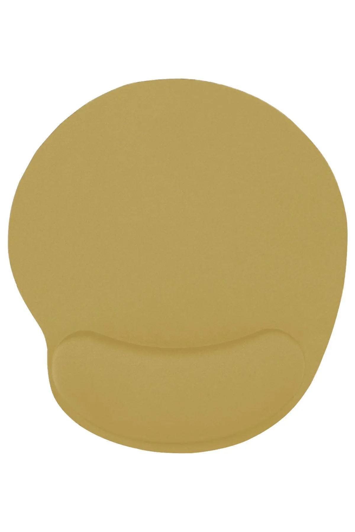 Bej Bilek Destekli Ergonomik Kaymaz Taban Mouse Pad