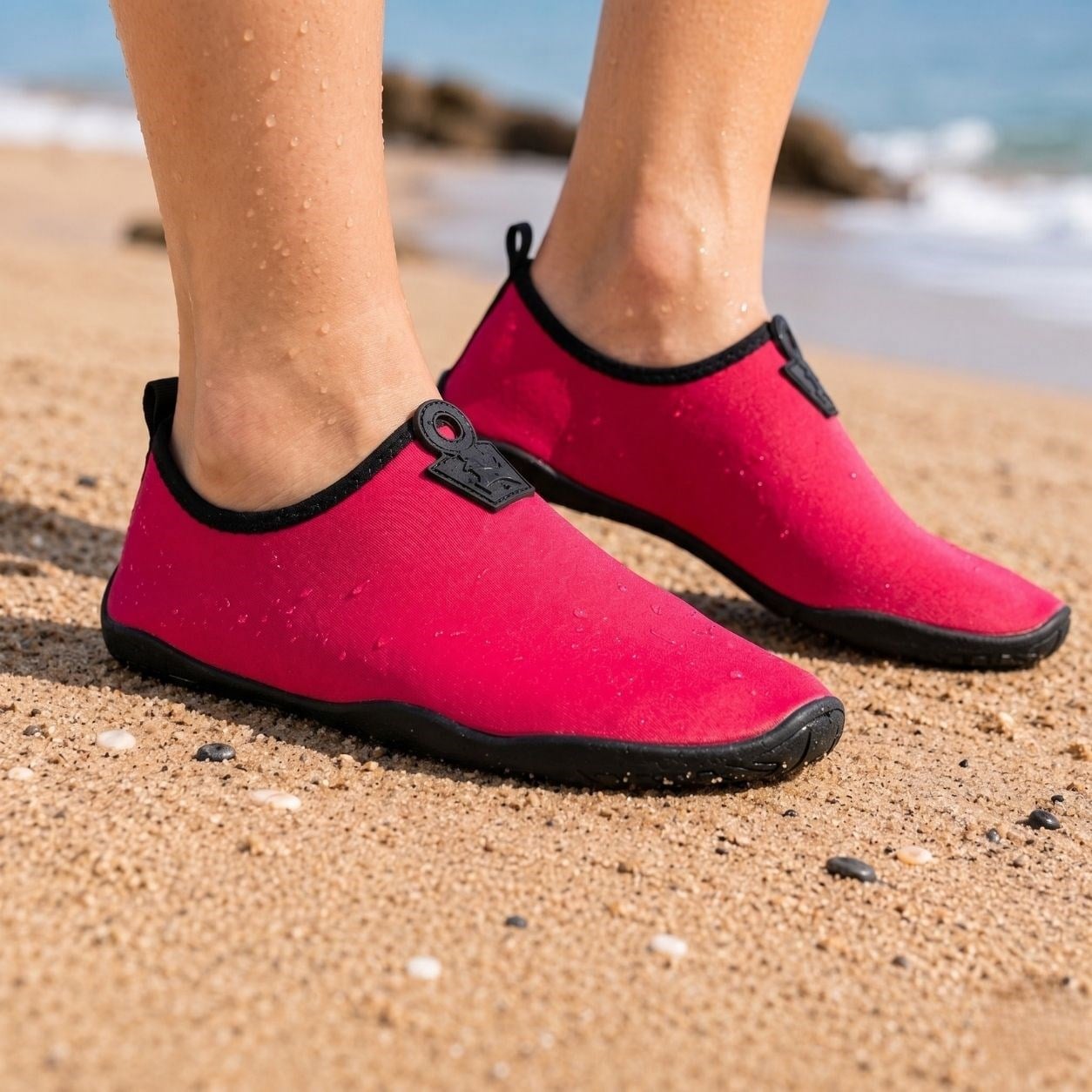 Black Deer Lab Pink Multipurpose Beach and Sea Shoes