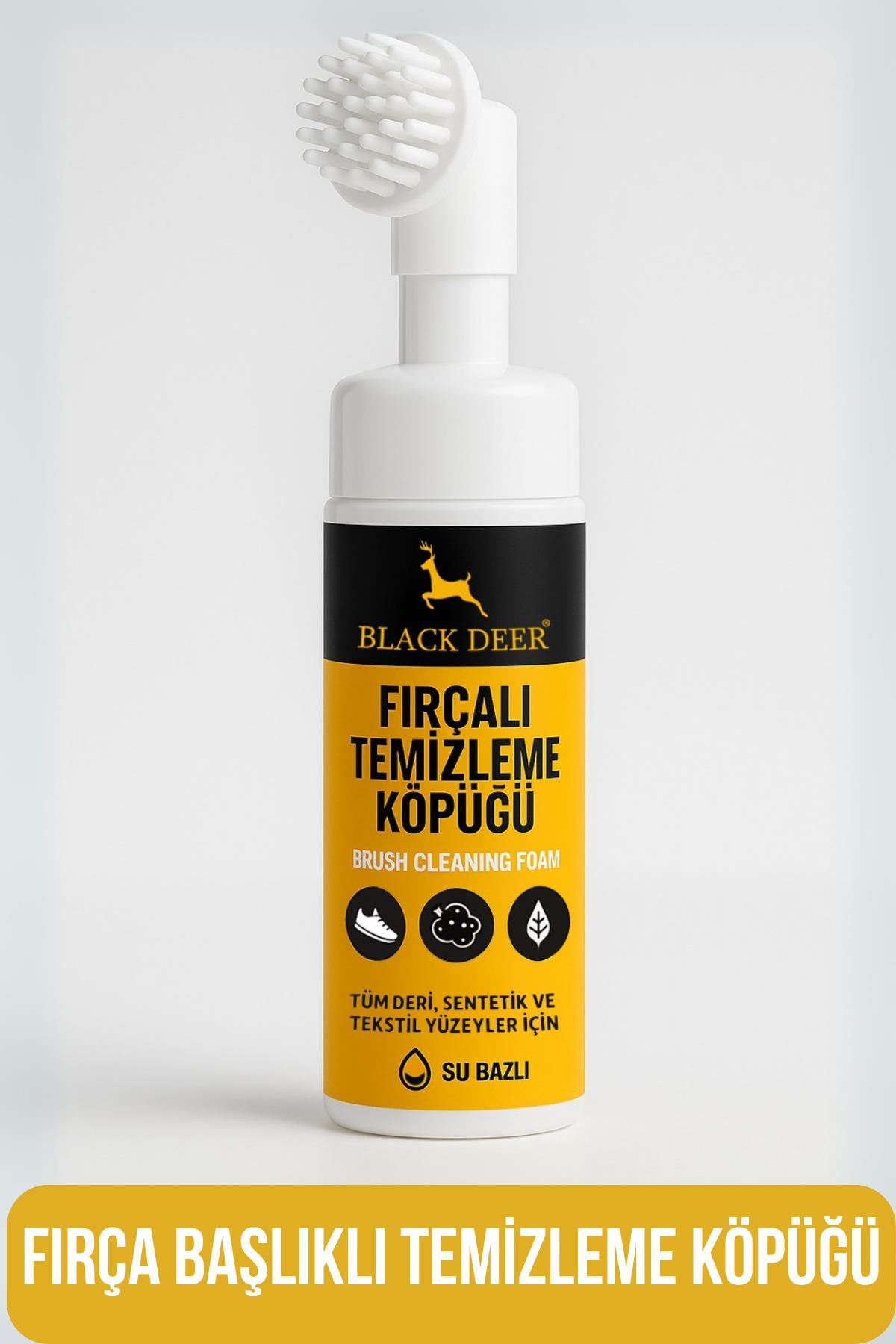BRCF01 | Fırçalı Ayakkabı Temizleme Köpüğü , Ayakkabı Temizleme , Çanta Temizleme , 150ml