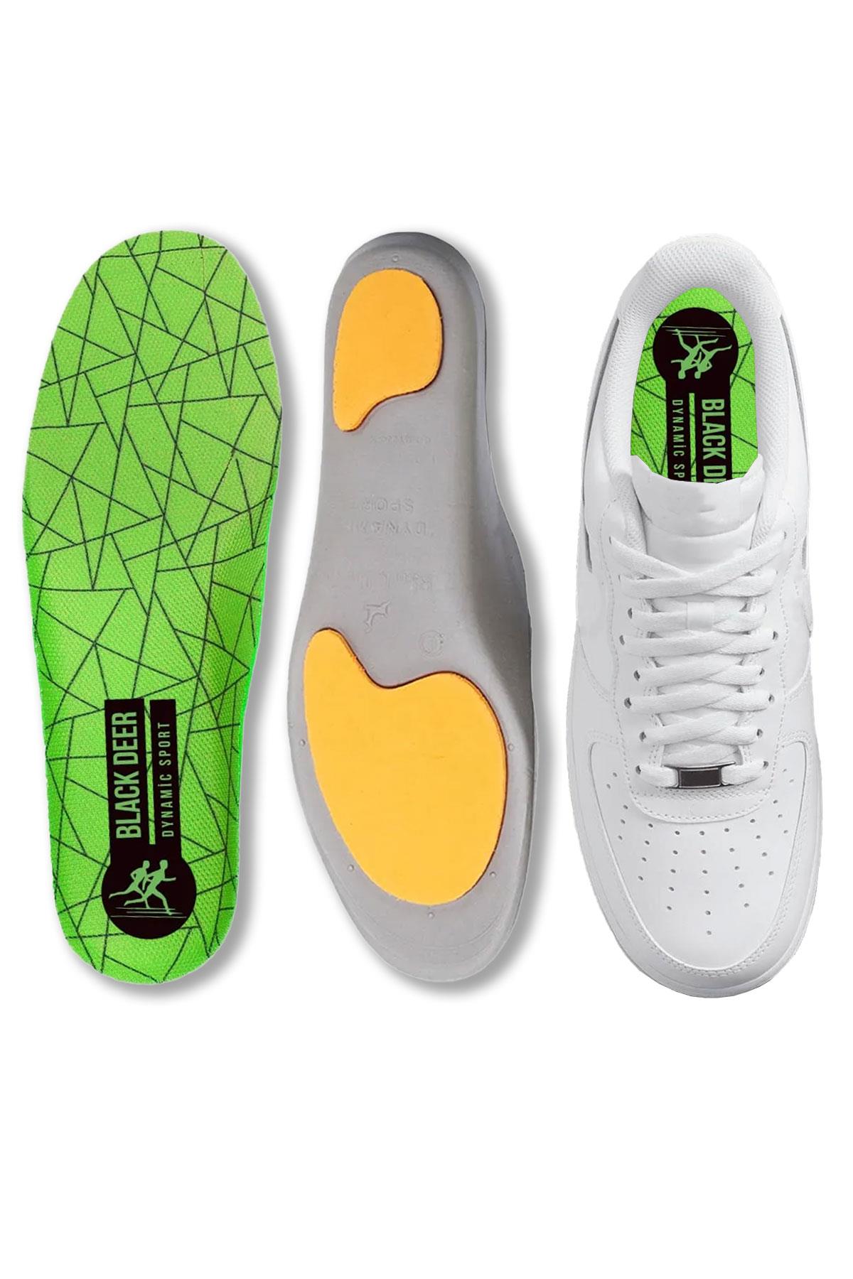Dynamic  Ayakkabı İç Tabanı ,Spor Tabanlık,Ayakkabı Tabanlığı,Erkek,Kadın,Yeşil Triangle