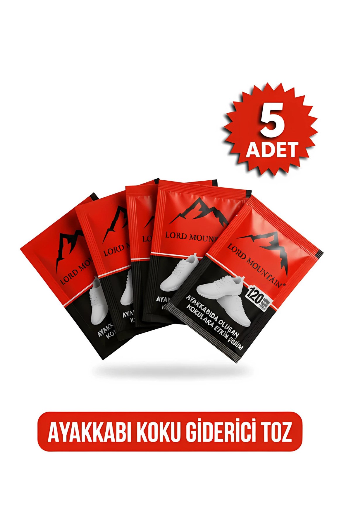 LMSPC Ayakkabı Koku Giderici Toz . Ayakkabı Kokusu Önleyici 5 ADET