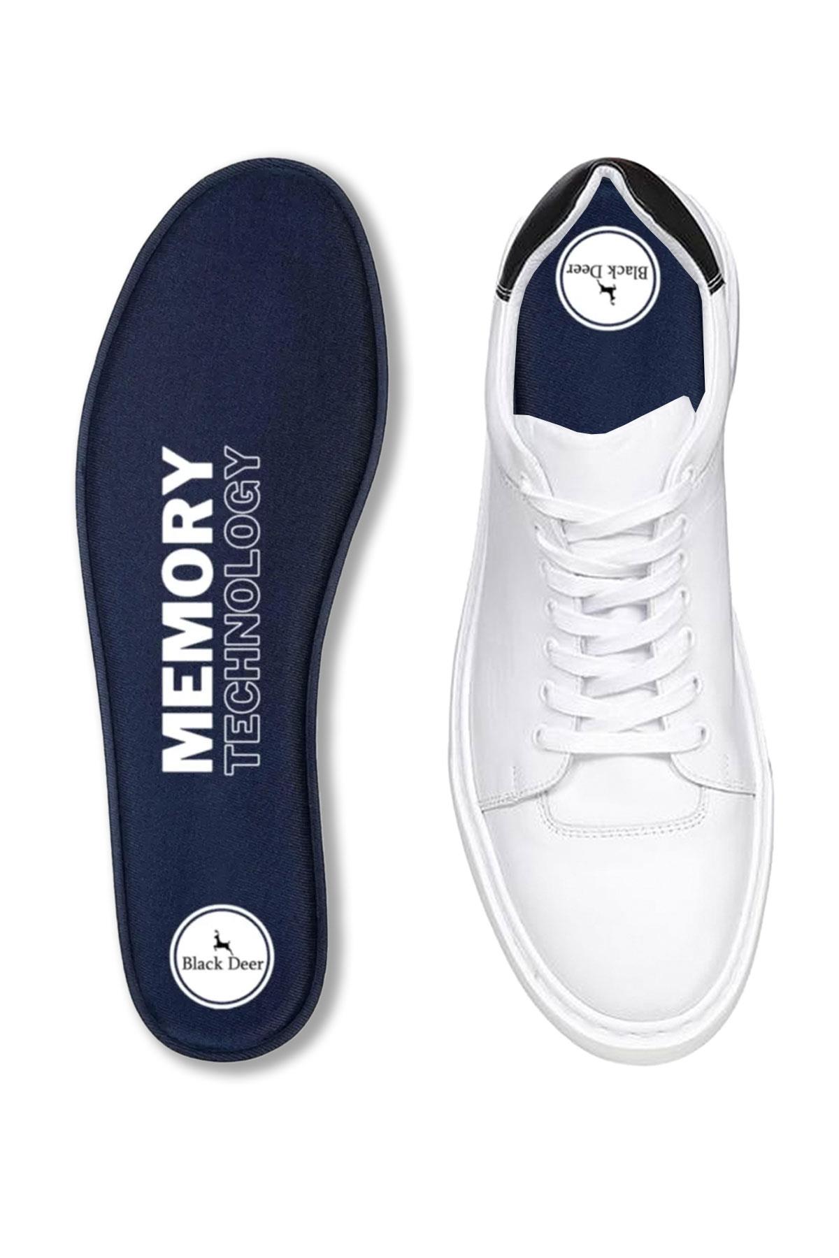 Q90 Memory Foam Spor Ayakkabı İç Tabanlık,Yumuşak Ortopedik Tabanı,Rahat Taban,Erkek,Kadın,LACİVERT