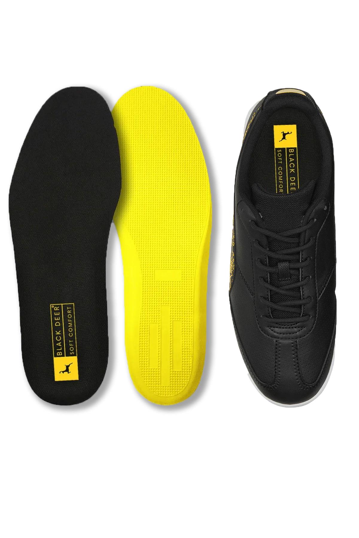 X15 Yumuşak Ortopedik Tabanlık,Rahat Tabanlık,Konfor Tabanı,Spor Tabanlığı,İç Taban,Kadın,Erkek,Siyah