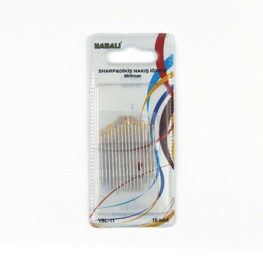 YABALI,SHARP DİKİŞ NAKIŞ İĞNESİ - YBL-011