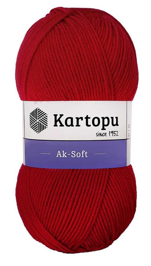 KARTOPU,AK-SOFT K0114 KOYU KIRMIZI