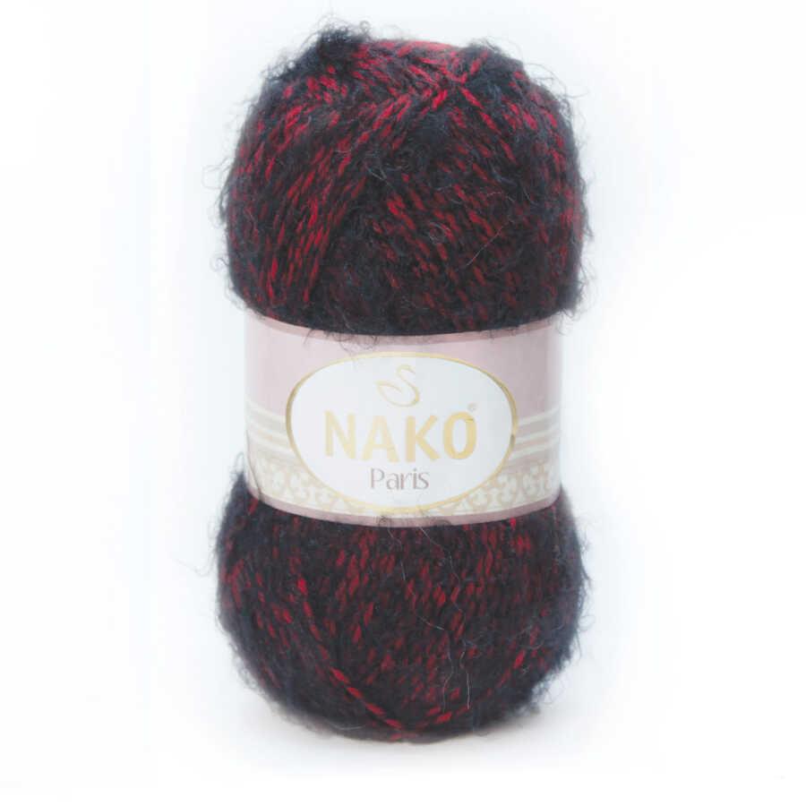 NAKO,PARİS 21306 KIRMIZI SİYAH MULİNE