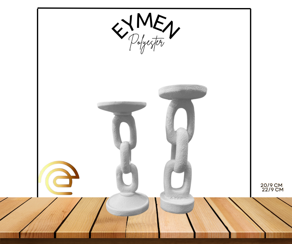 ZİNCİRLİ İKİLİ MUMLUK