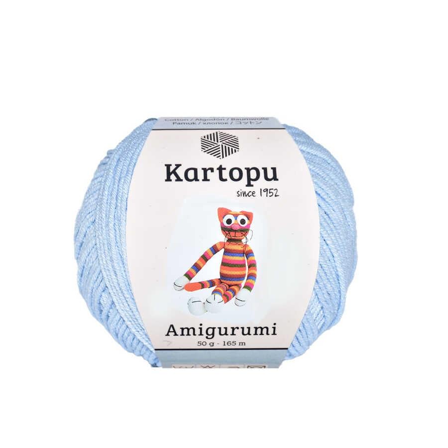 KARTOPU,AMİGURUMİ K0580 BUZ MAVİ