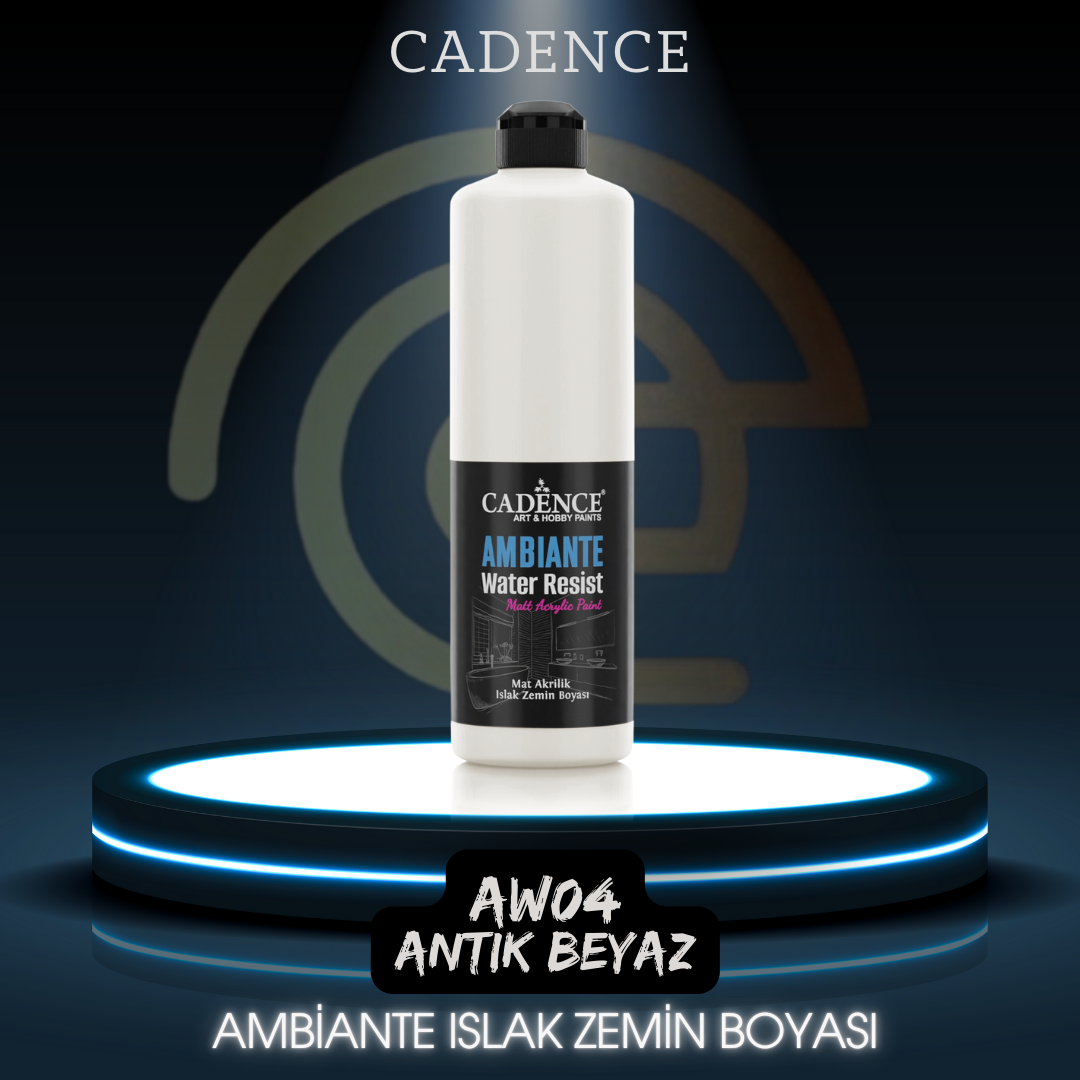 AW04 Antik Beyaz Ambiante Islak Zemin Boyası 500ML + Katalizör 20GR
