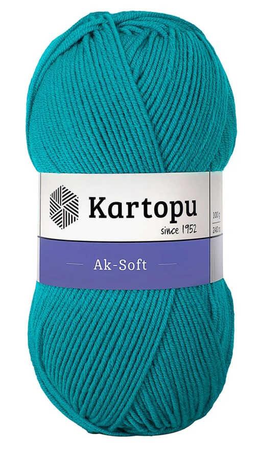 KARTOPU,AK-SOFT K0482 AÇIK PETROL YEŞİL