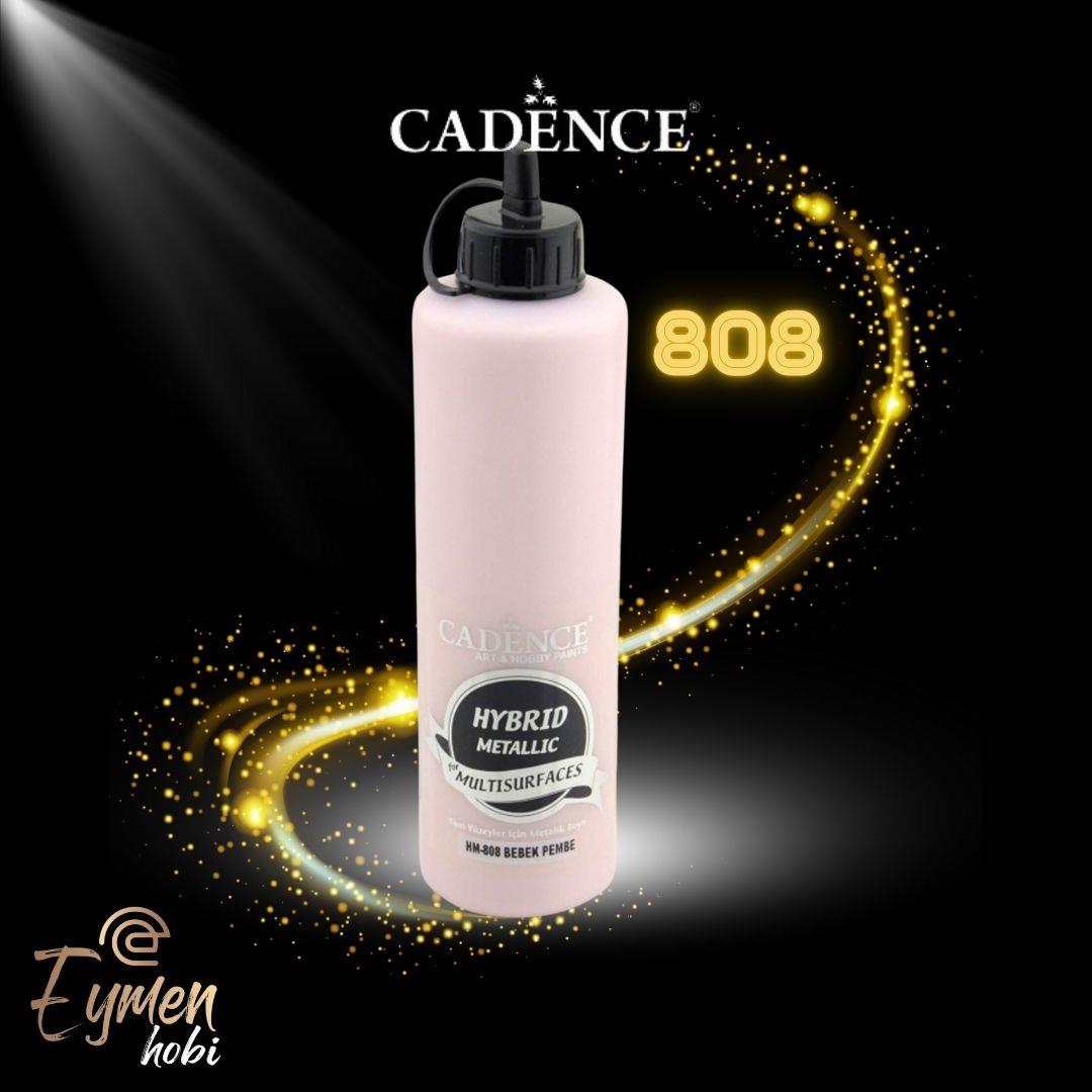 HYBRID METALİK 808 BEBEK PEMBE 500 ML