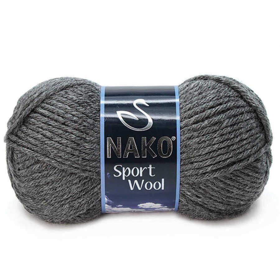 NAKO,SPORT WOOL 00193 KOYU GRİ MELANJ