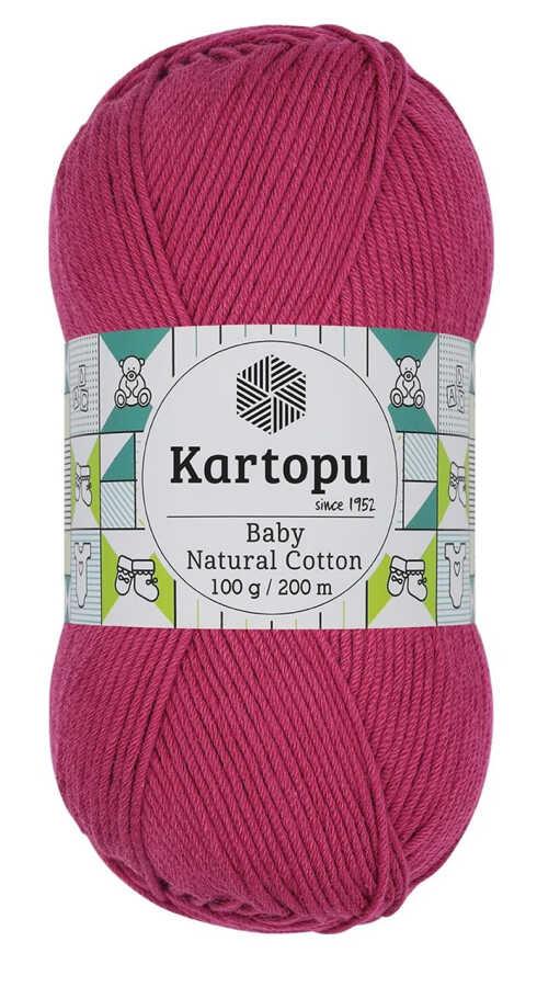 KARTOPU,BABY NATUREL COTTON K0734 KOYU PEMBE