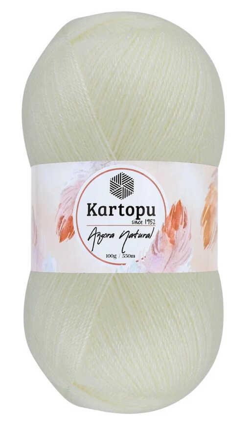 KARTOPU,ANGORA NATURAL K0025 KREM