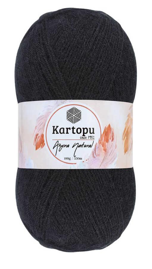 KARTOPU,ANGORA NATURAL K0940 SİYAH