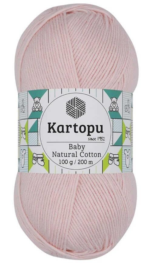 KARTOPU,BABY NATUREL COTTON K1562 UÇUK PEMBE