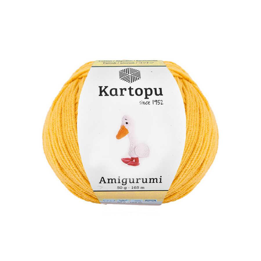 KARTOPU,AMİGURUMİ K0317 MAT KOYU SARI