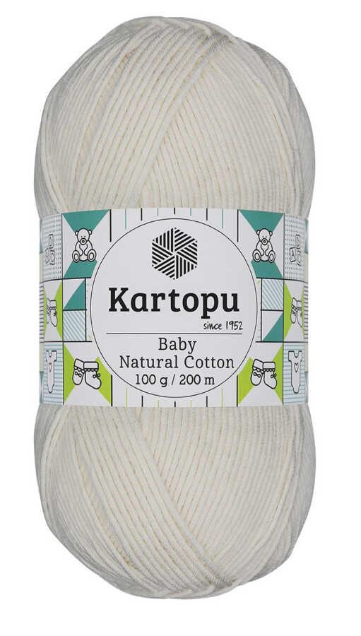 KARTOPU,BABY NATUREL COTTON K0011 AÇIK KREM