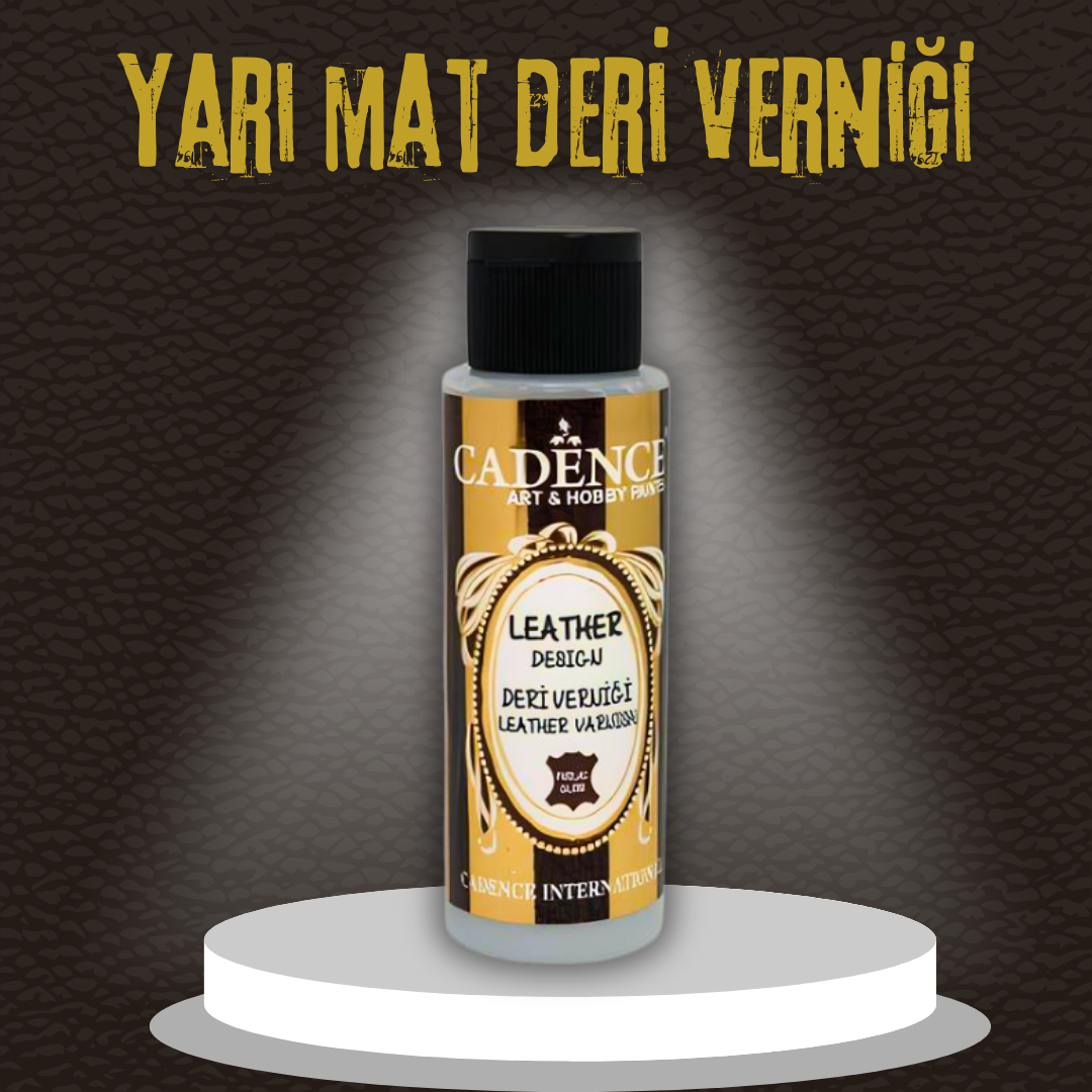 CADENCE 70ML Deri Verniği YARIMAT