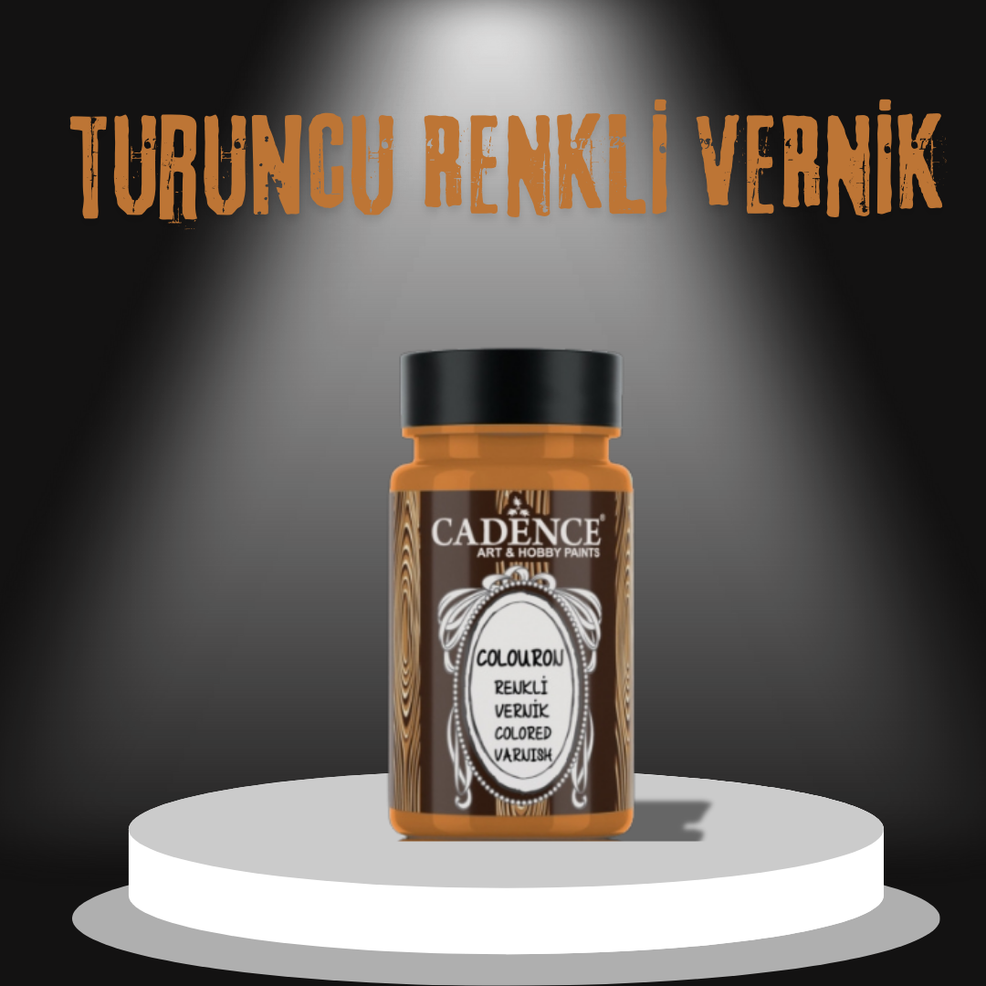 CADENCE CV02 Turuncu Renkli Vernik 90ML