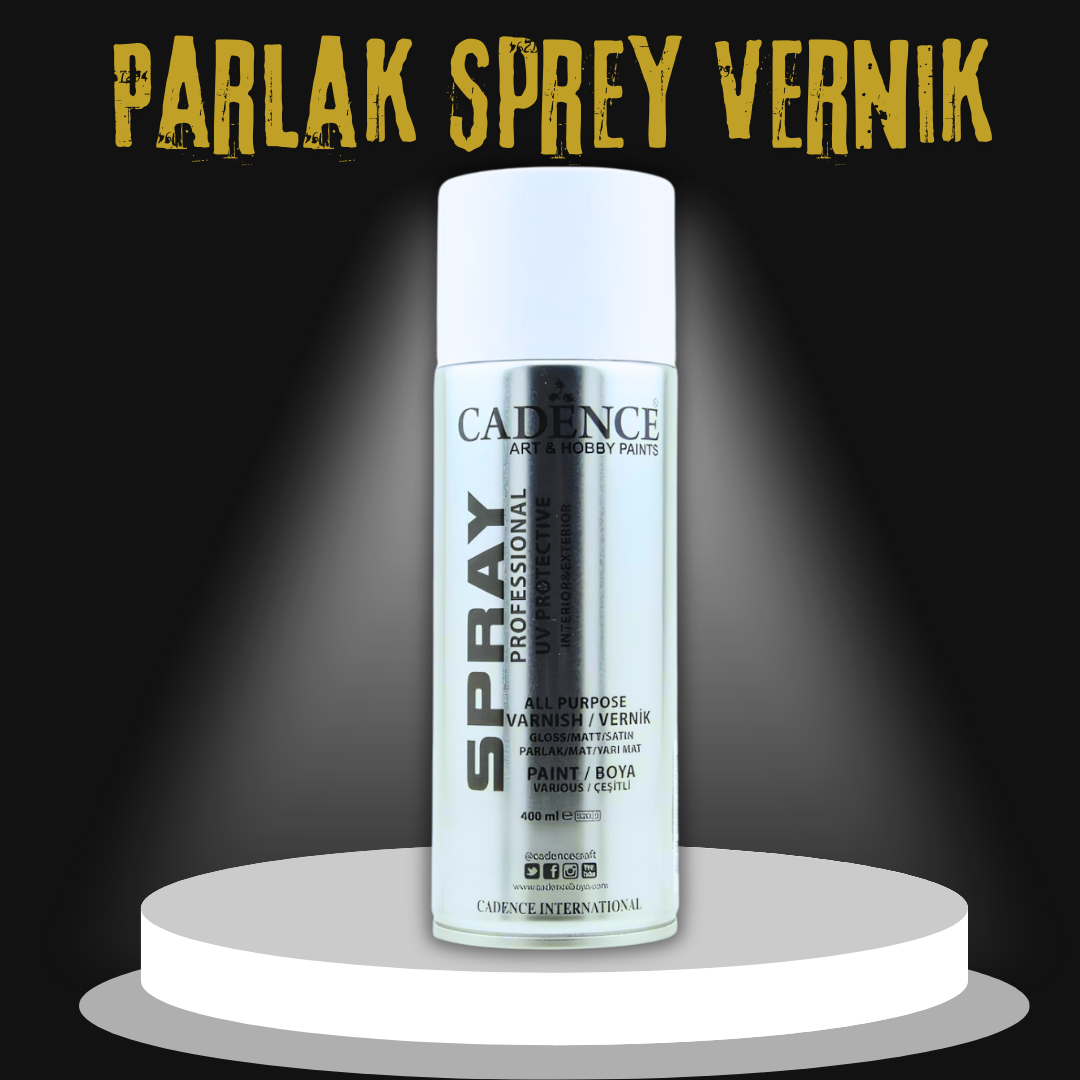 Cadence Parlak Sprey Vernik 400ML