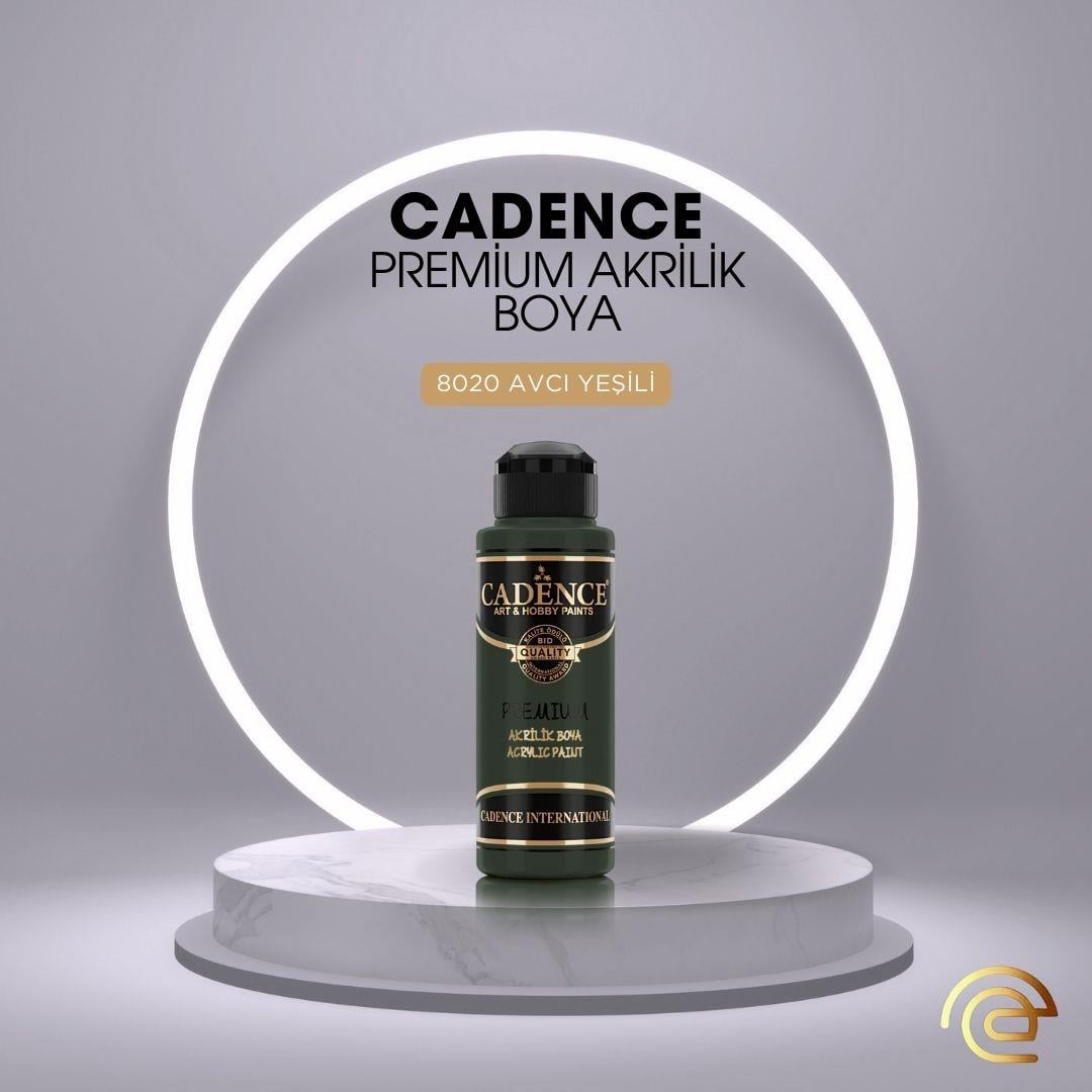 Cadence PREMİUM AKRİLİK BOYA 120 ML 8020 AVCI YEŞİLİ